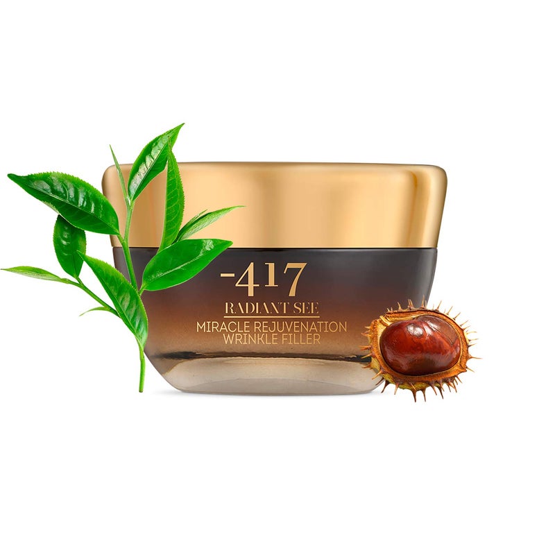 -417 Dead Sea Cosmetics Miracle Rejuvenation Wrinkle Filler With Jojoba Oil & Collagen for Instant Visible Lifting and Smoothing - 100% Vegan - Image 2